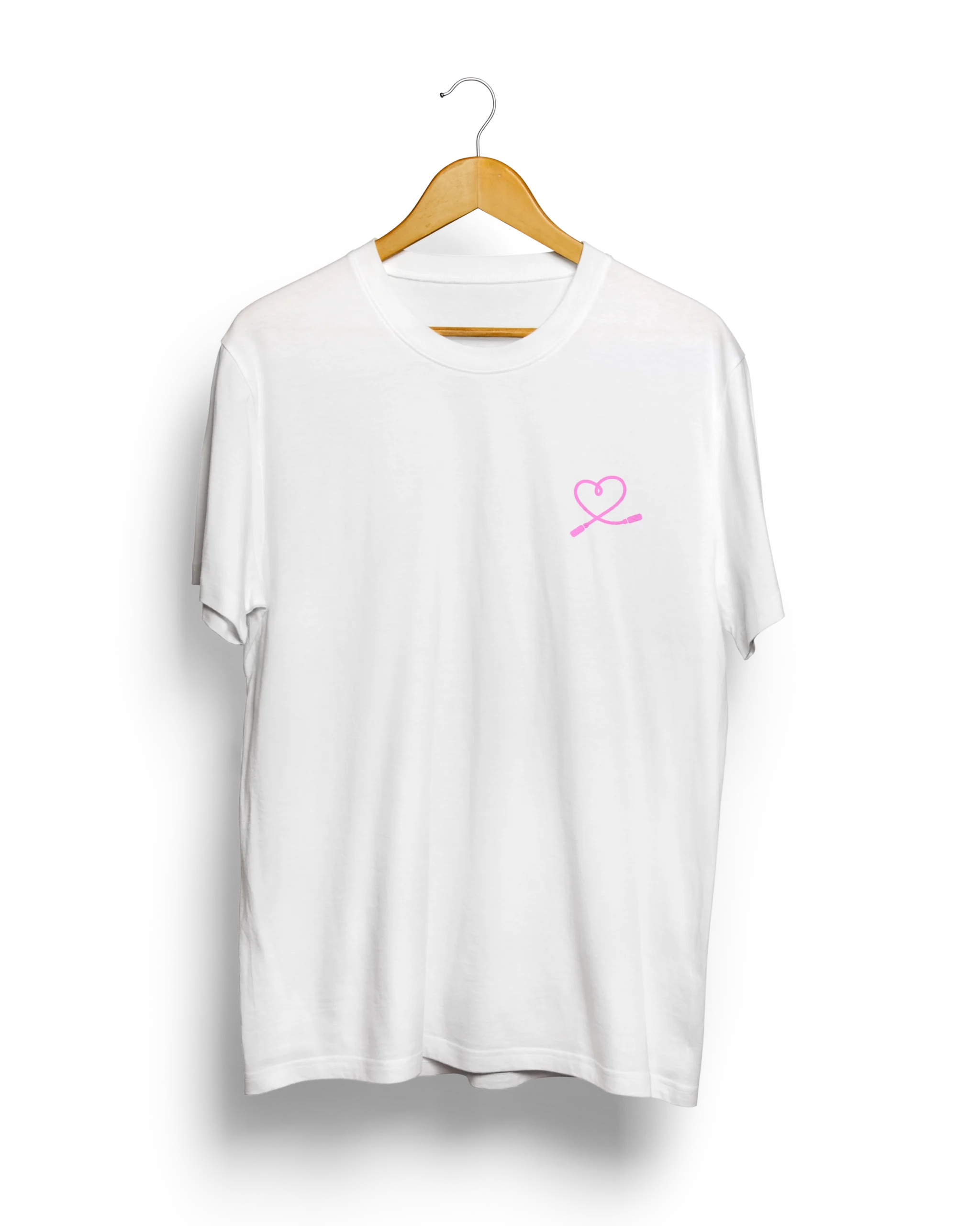 Koszulka CoolFitness Serce Biala scaled