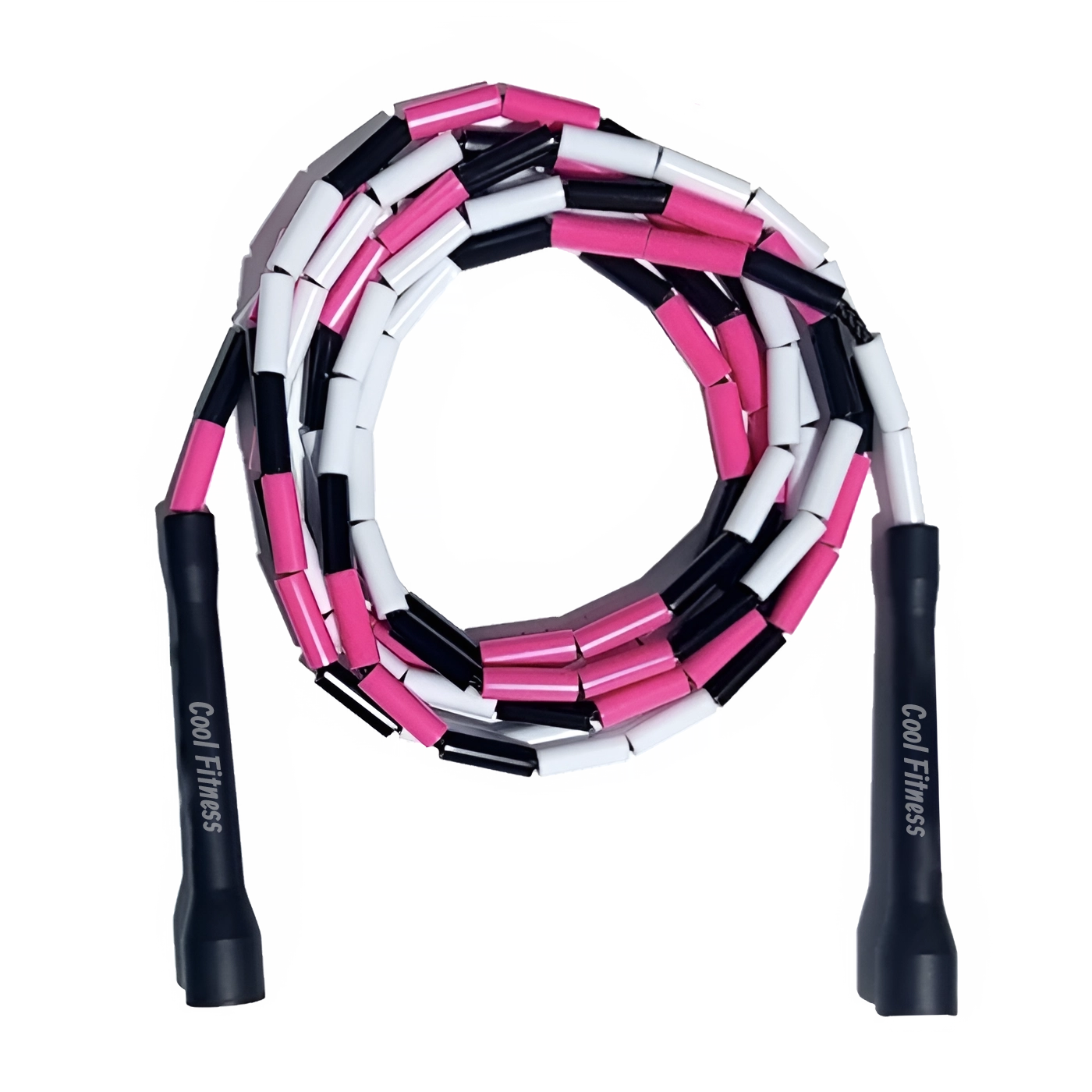 Cool Fitness Pink Zebra Dream Beaded Jump Rope