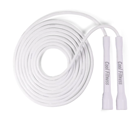 Skakanka Szybkościowa (PVC) - Biała