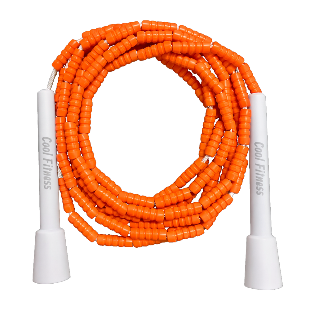 Skakanka Koralikowa dla Dzieci (Soft Beads) - Sunny Orange
