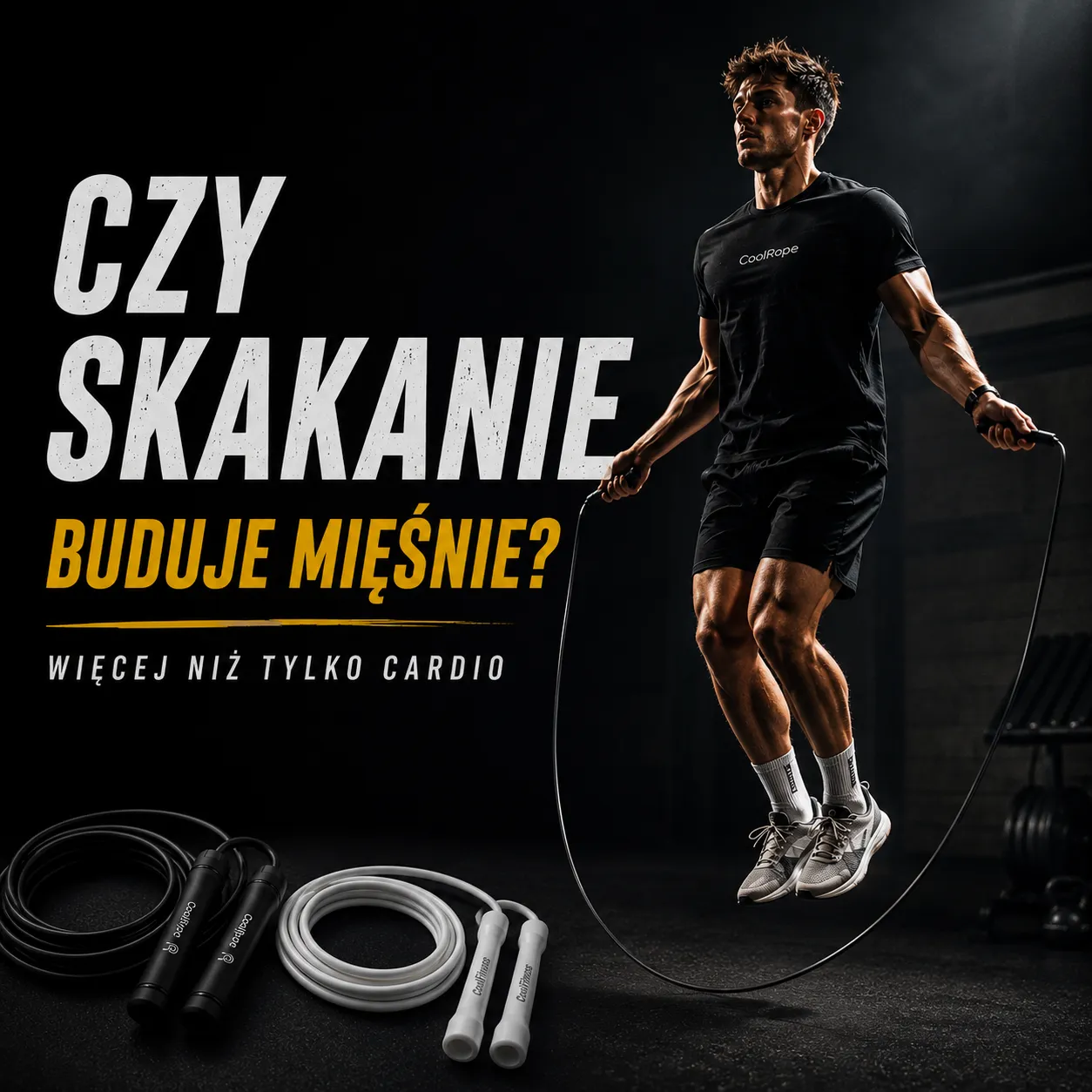 Czy skakanie na skakance buduję mięśnie?