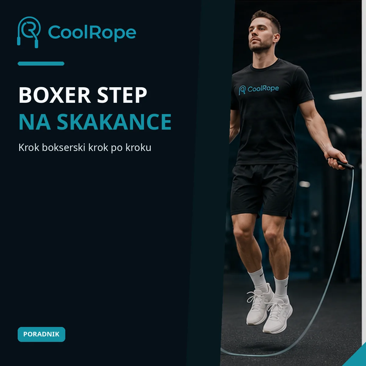 Boxer step na skakance – jak nauczyć się kroku bokserskiego