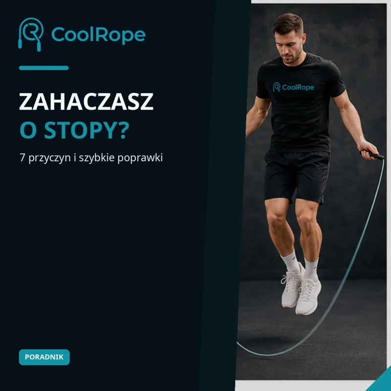 Dlaczego skakanka zahacza o stopy? 7 przyczyn i rozwiązania | CoolRope